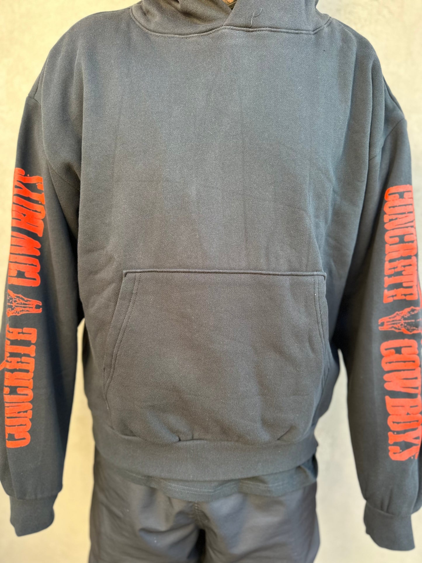 Black/orange OG hoodie