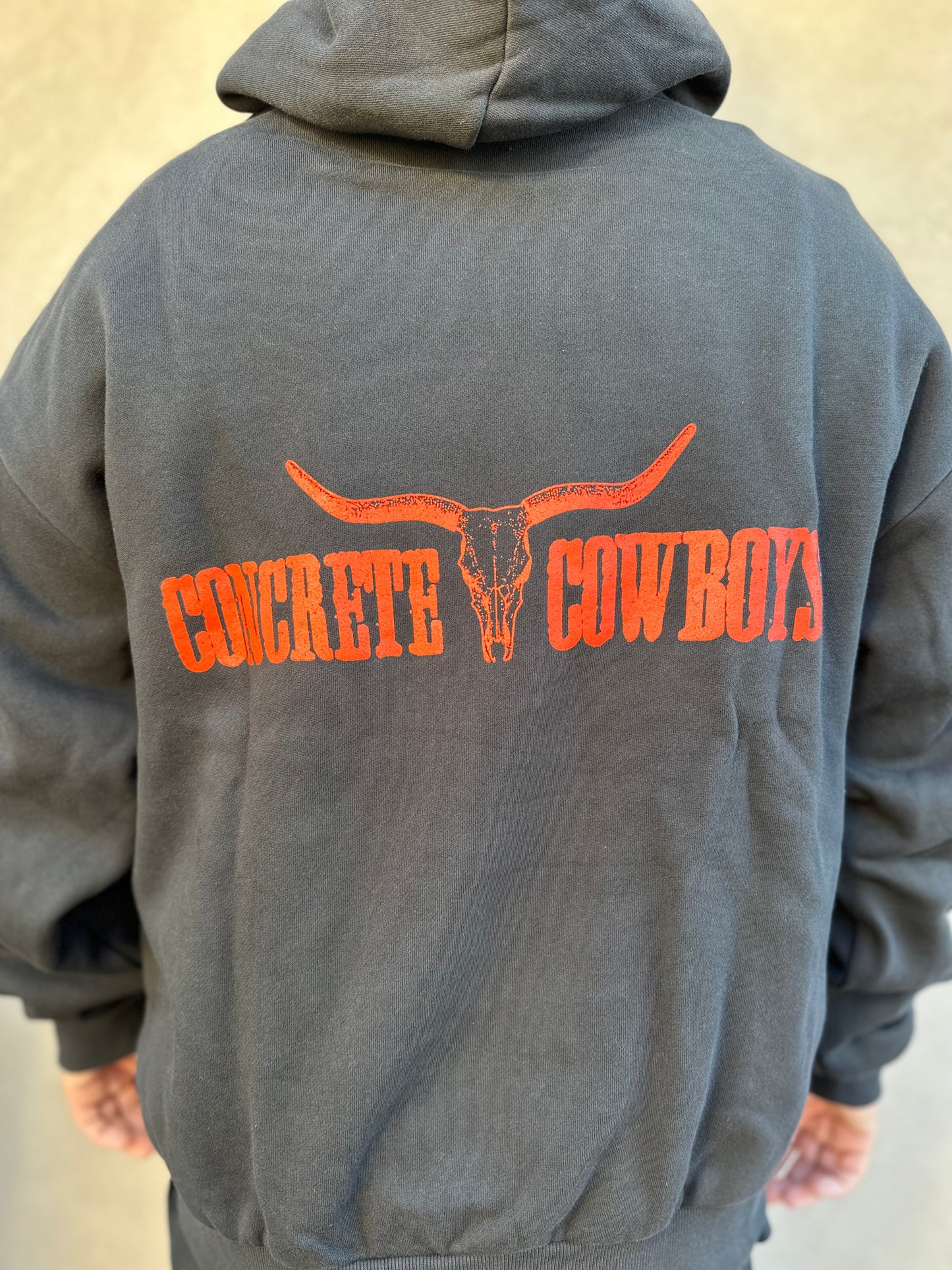 Black/orange OG hoodie